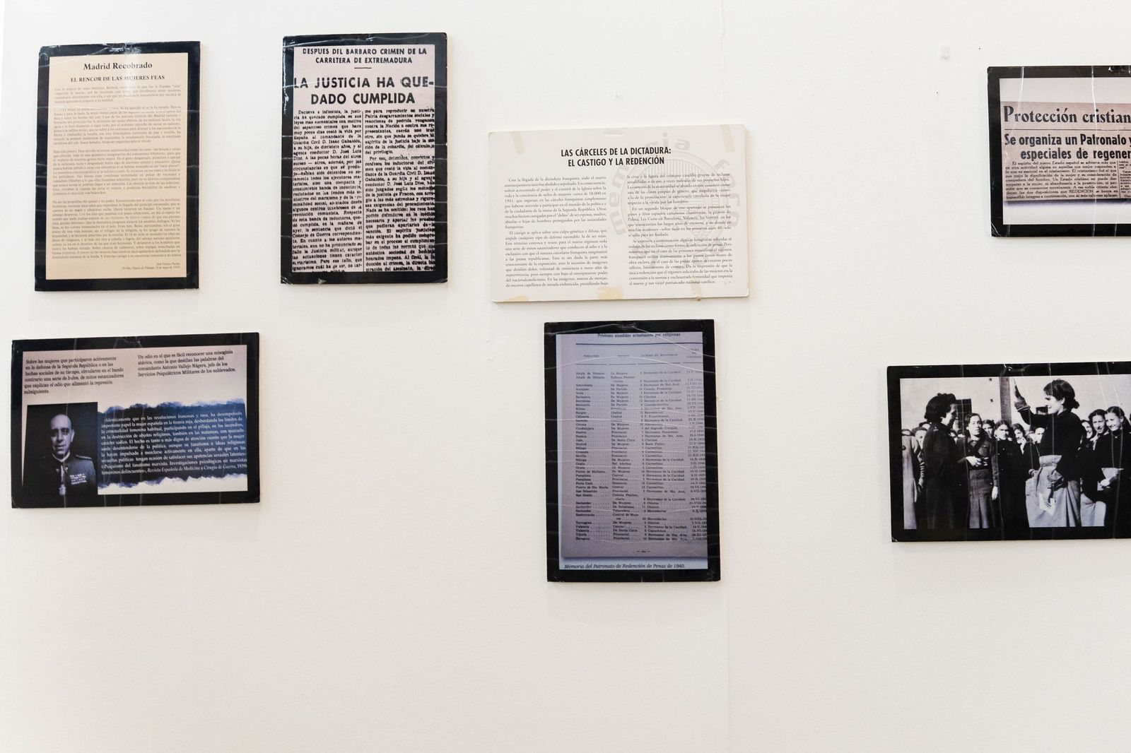 Vícar da voz a las mujeres durante la dictadura franquista con motivo del 8 de marzo