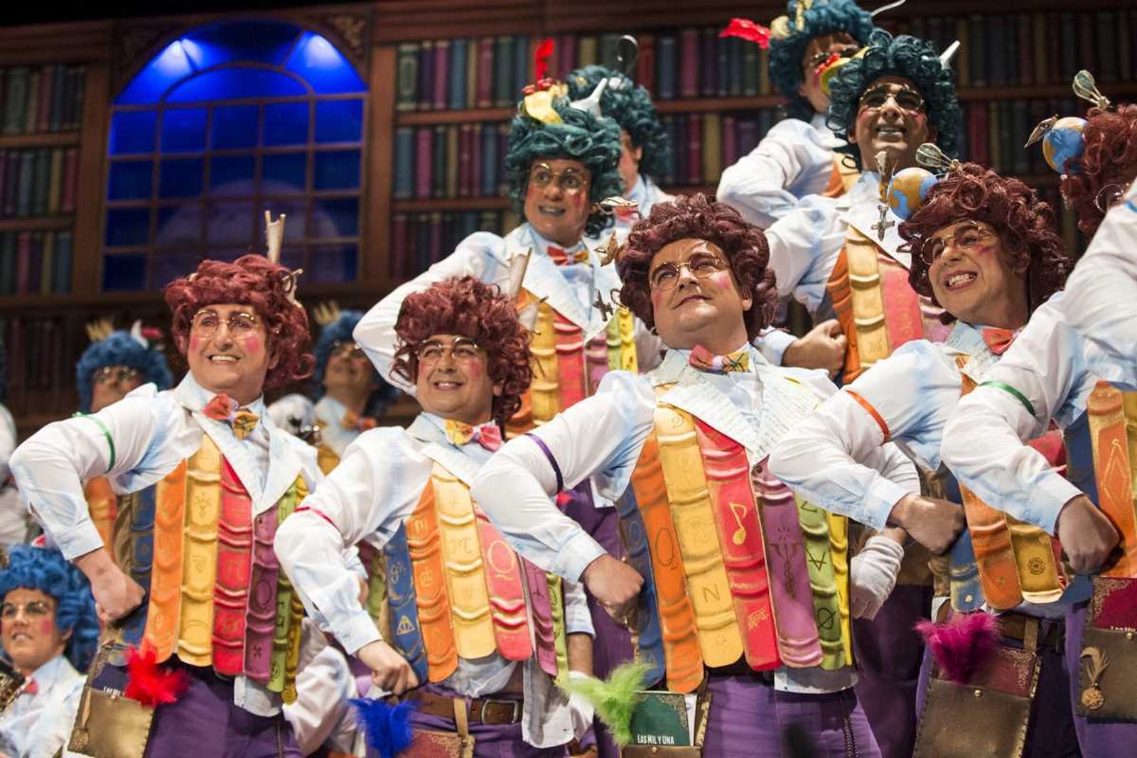 Las imágenes de la decimonovena función clasificatoria