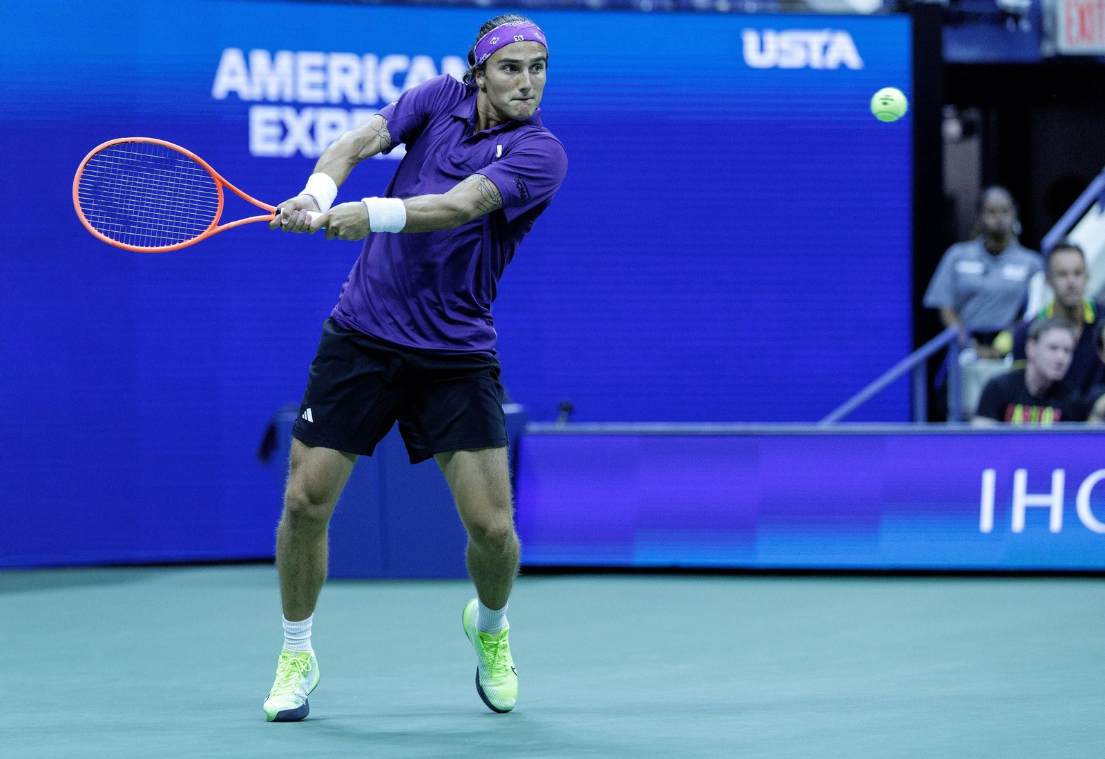 Las fotos del demoledor Alcaraz en la segunda ronda del US Open