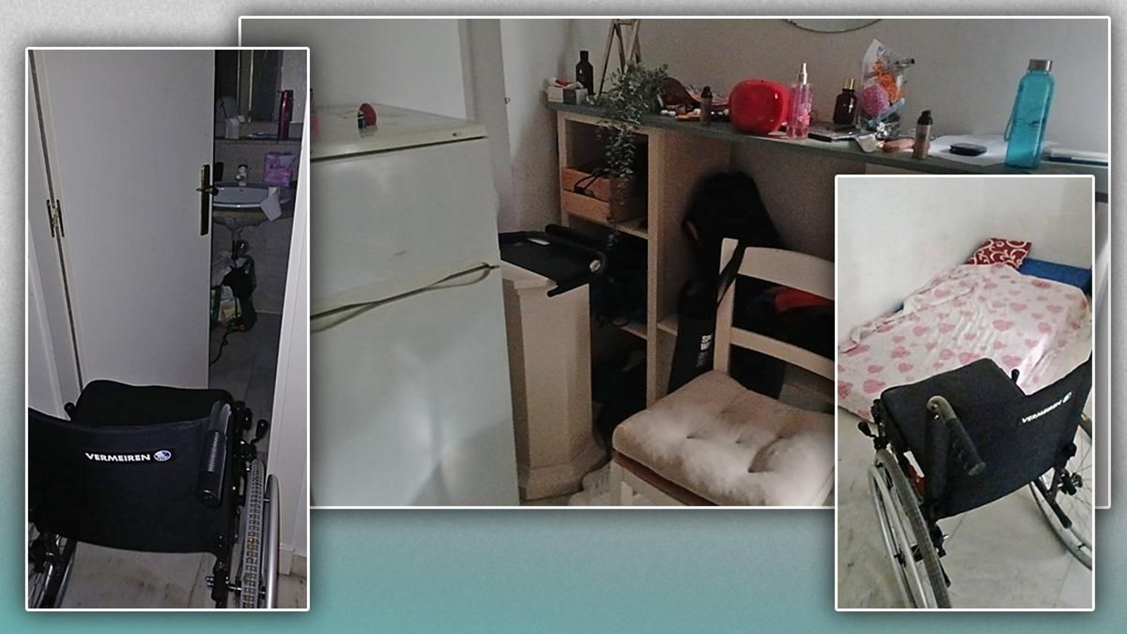 Detalles de las condiciones en las que vive la mujer en un piso que no reúne las condiciones que necesita su hijo.