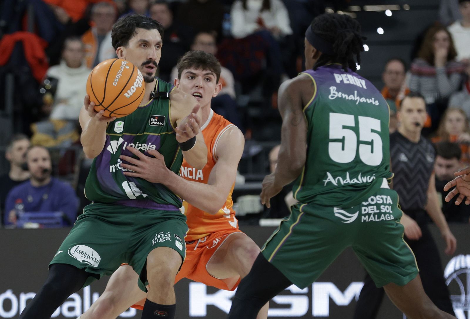 El Valencia Basket-Unicaja, en fotos