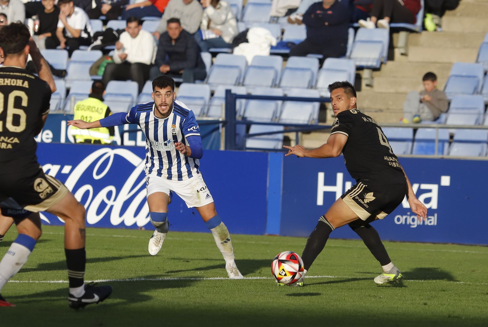 Imágenes del encuentro entre el Recreativo de Huelva y el Real Murcia