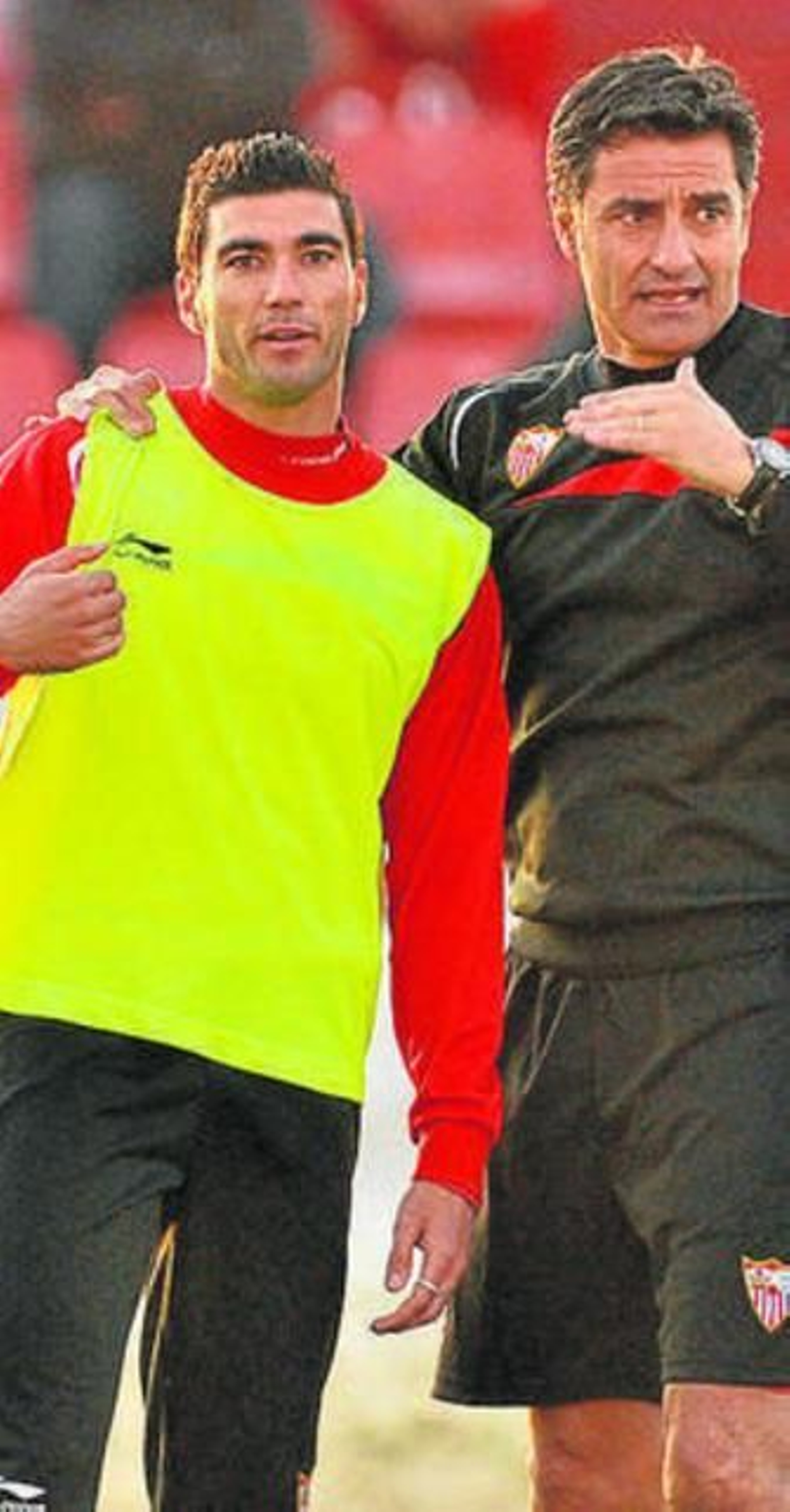 Reyes y Míchel.