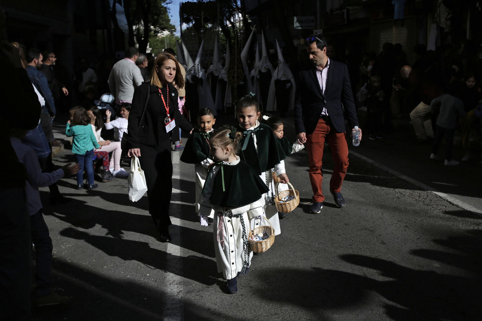 Imágenes de la procesión de la Oración en el Huerto