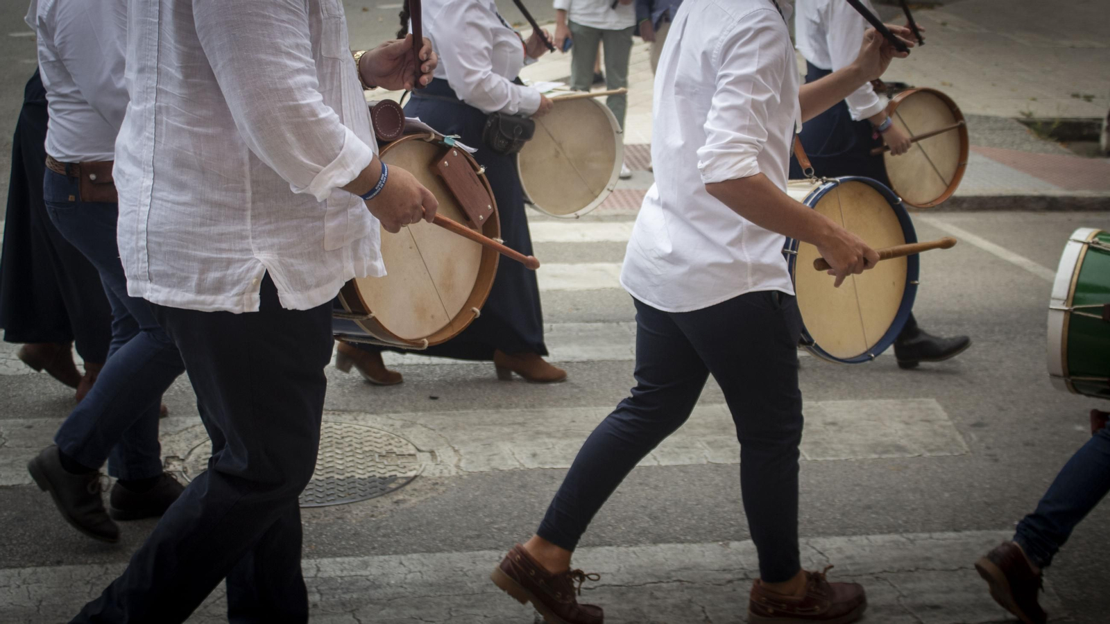 Romería del Rocío: las imágenes de la salida de la hermandad de San Fernando