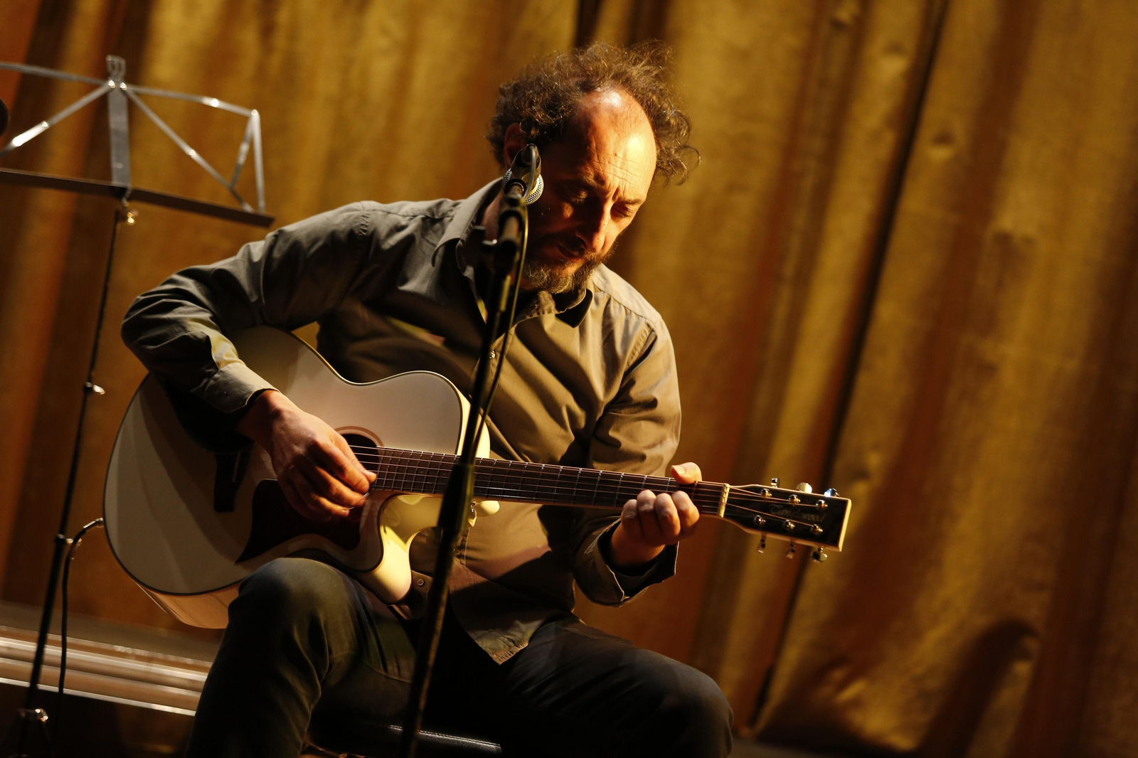 Juan Rodríguez, Jota, en un recital.