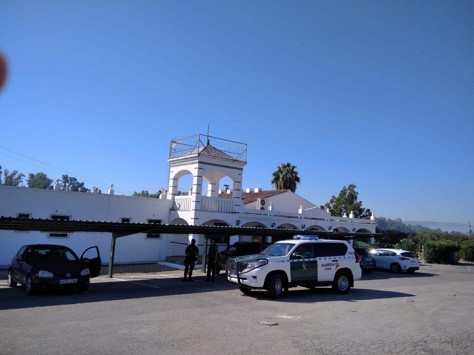 Amplio dispositivo de la Guardia Civil en la Sierra de Cádiz