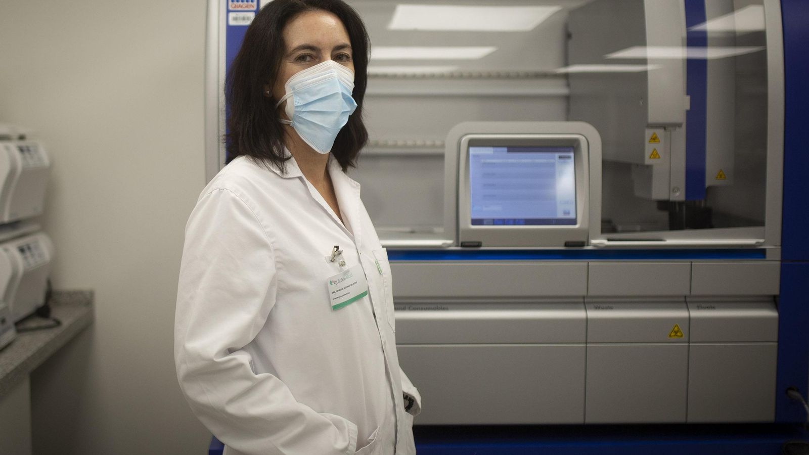 La directora del laboratorio del Hospital Quirónsalud Sagrado Corazón, la doctora María Rosa Moyano.