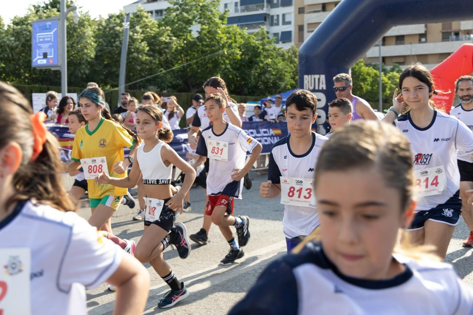 La quinta edición de la Carrera Solidaria Jaén Ruta 091 (I)