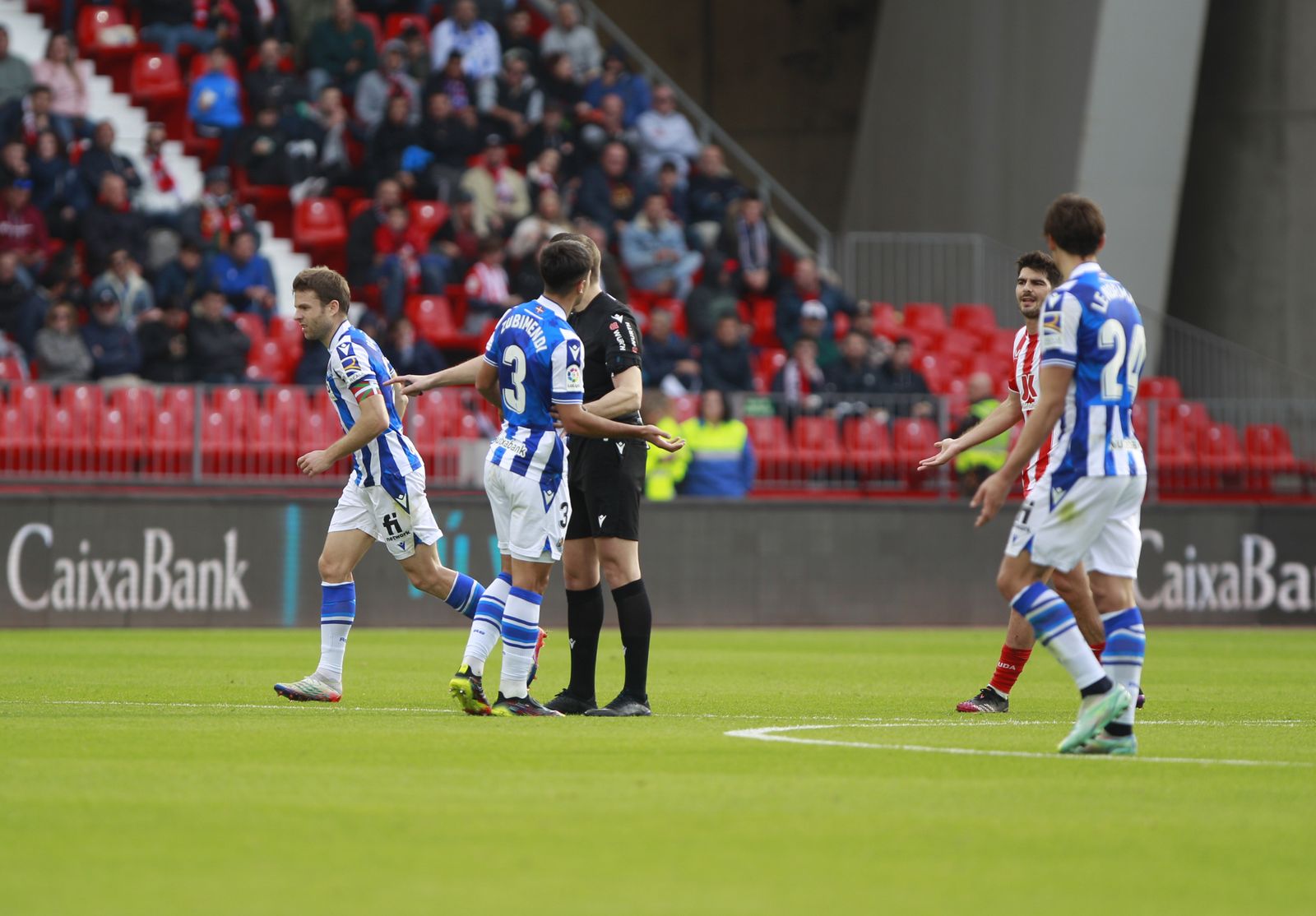 Imágenes del partido U.D. Almería-Real Sociedad