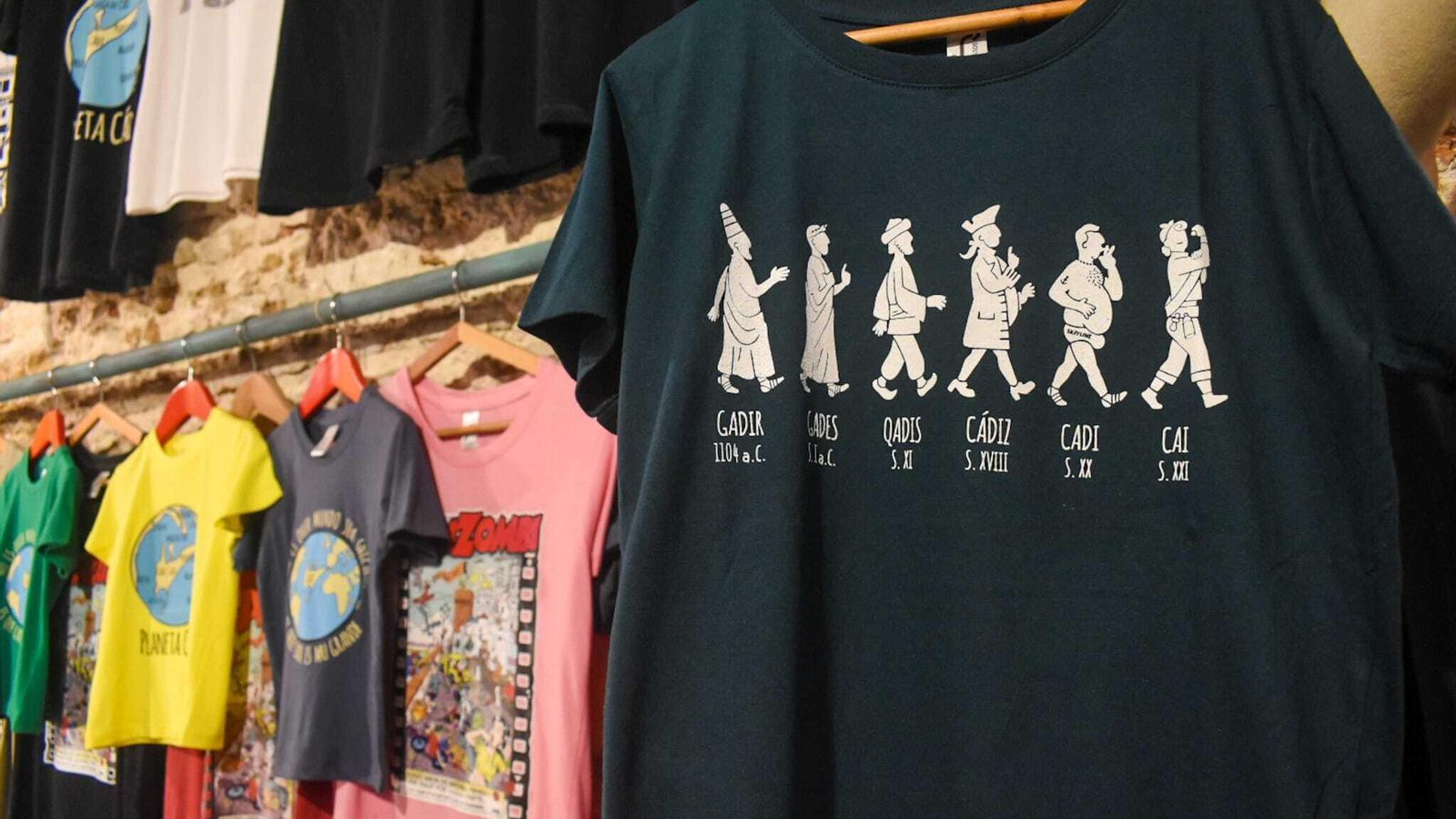 Camisetas con diseños originales.