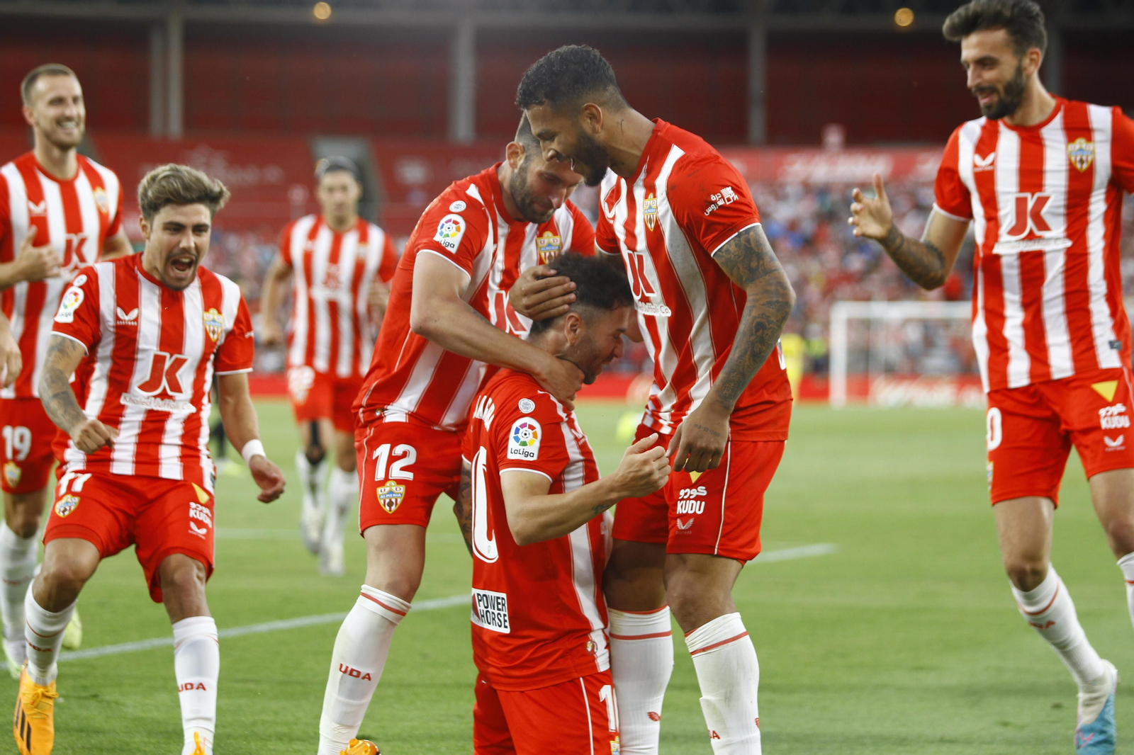 Imágenes del partido U.D. Almería-Elche C.F.