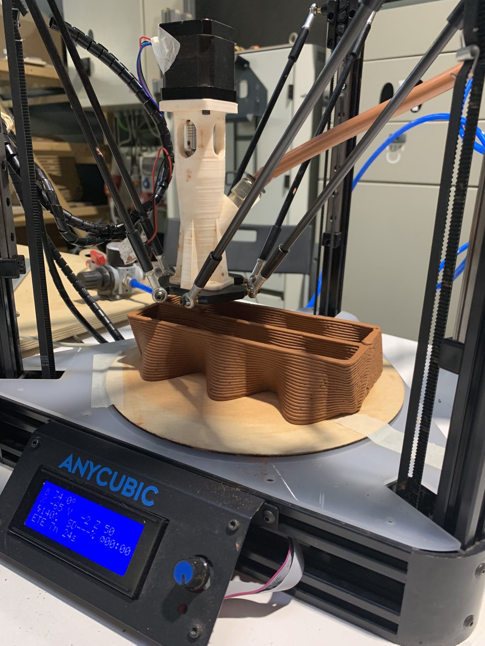 Uno de los prototipos que los jóvenes sevillanos utilizaron durante el proceso de impresión.