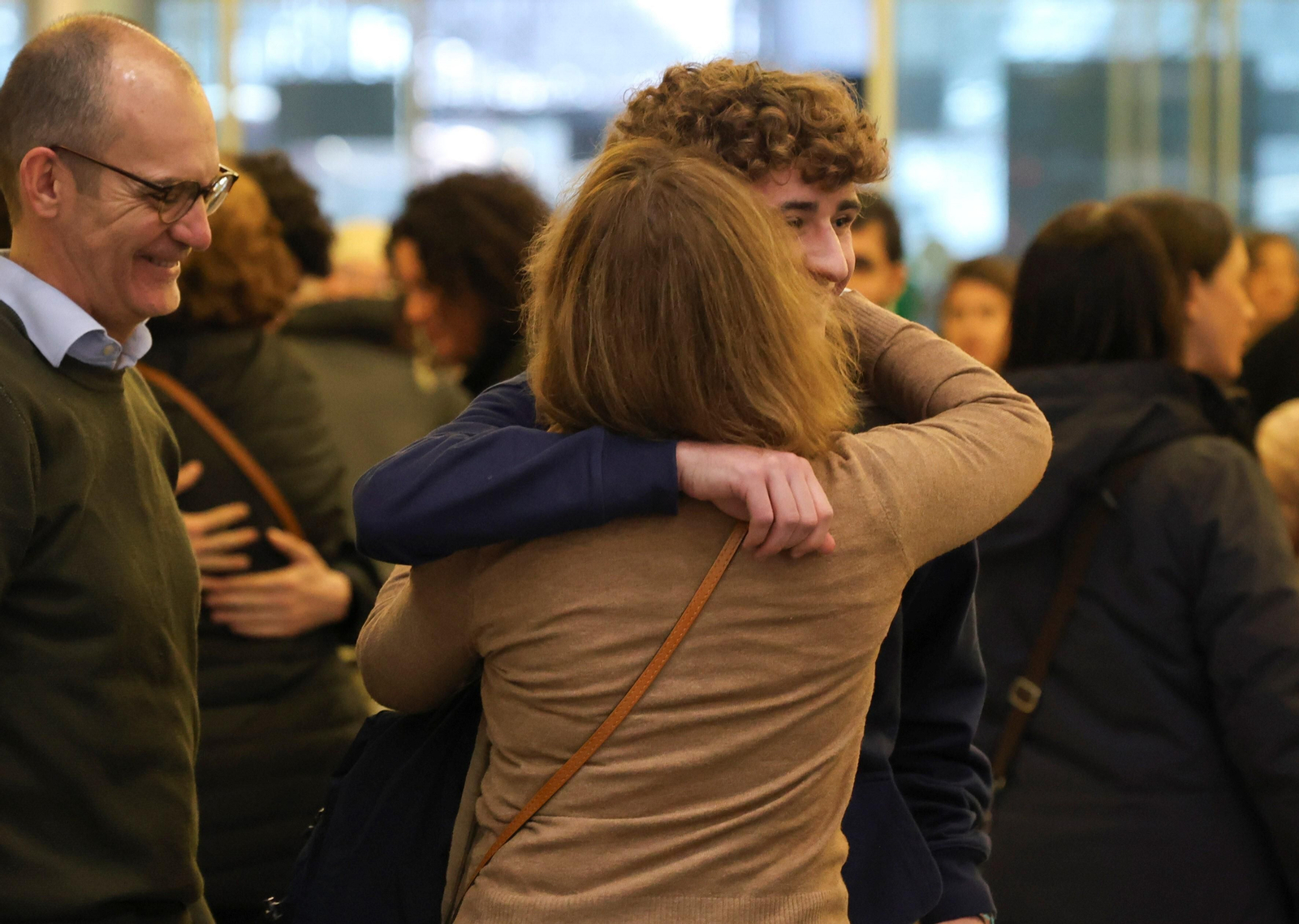 Reencuentros por Navidad en Málaga (fotos)