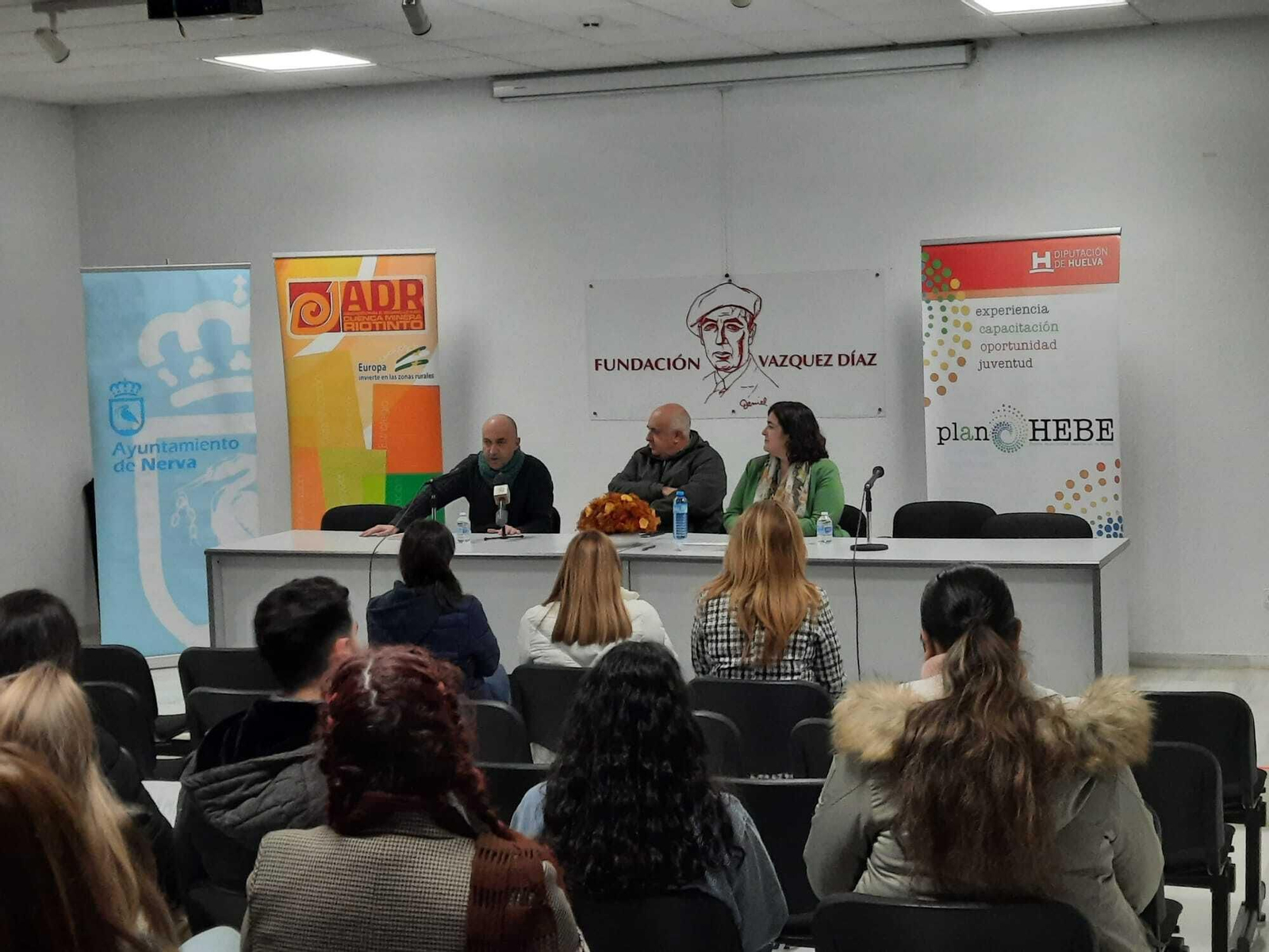 Acto de clausura de las HEBE.