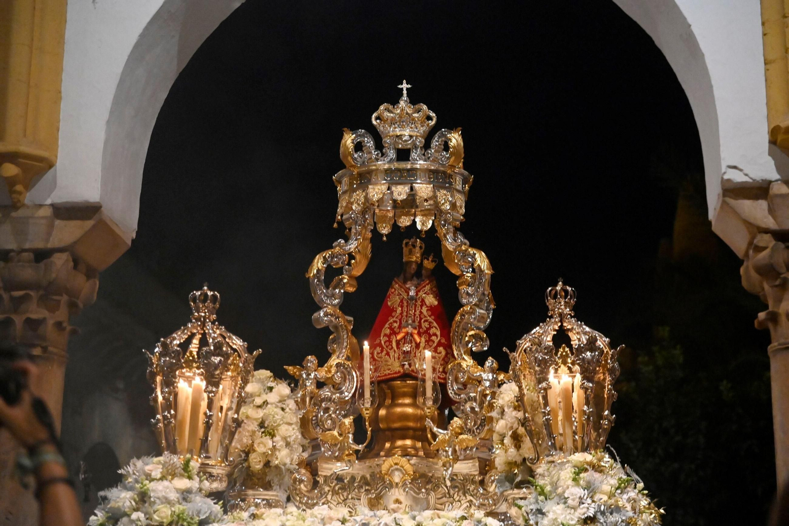 Las mejores imágenes del traslado de la Virgen de la Fuensanta a su santuario