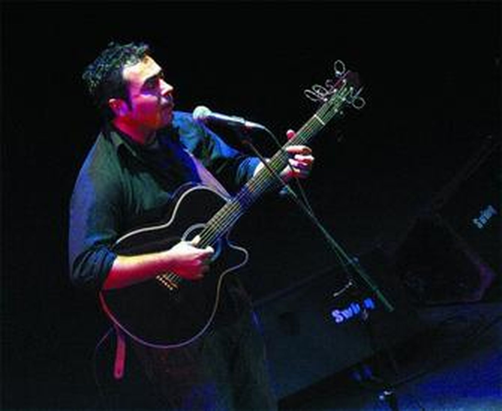 José Antonio Delgado, durante su participación en el Certamen Nacional de Burgos.
