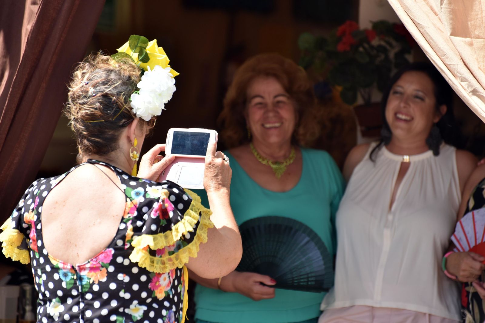 Las imágenes del Día de la Mujer en la Feria de La Línea