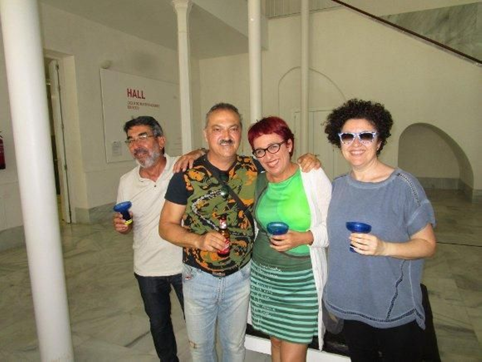 Pepe Pettenghi, Juan Candón, Carmen Montes y Rocío Arriaza.

Foto: Ignacio Casas de Ciria