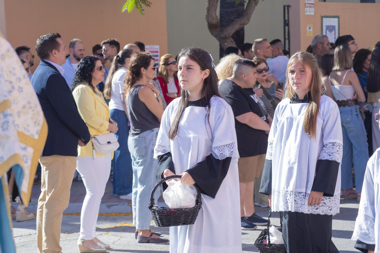 Las fotos de la procesión de María Auxiliadora en La Línea