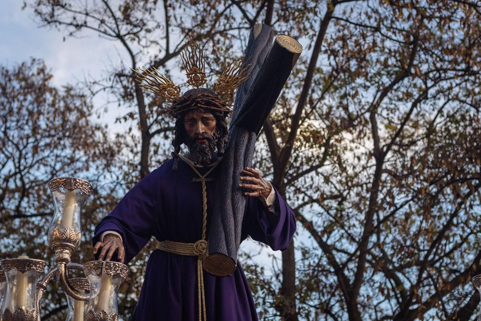 Imágenes de la procesión de Nuestro Padre Jesús de la Salvación