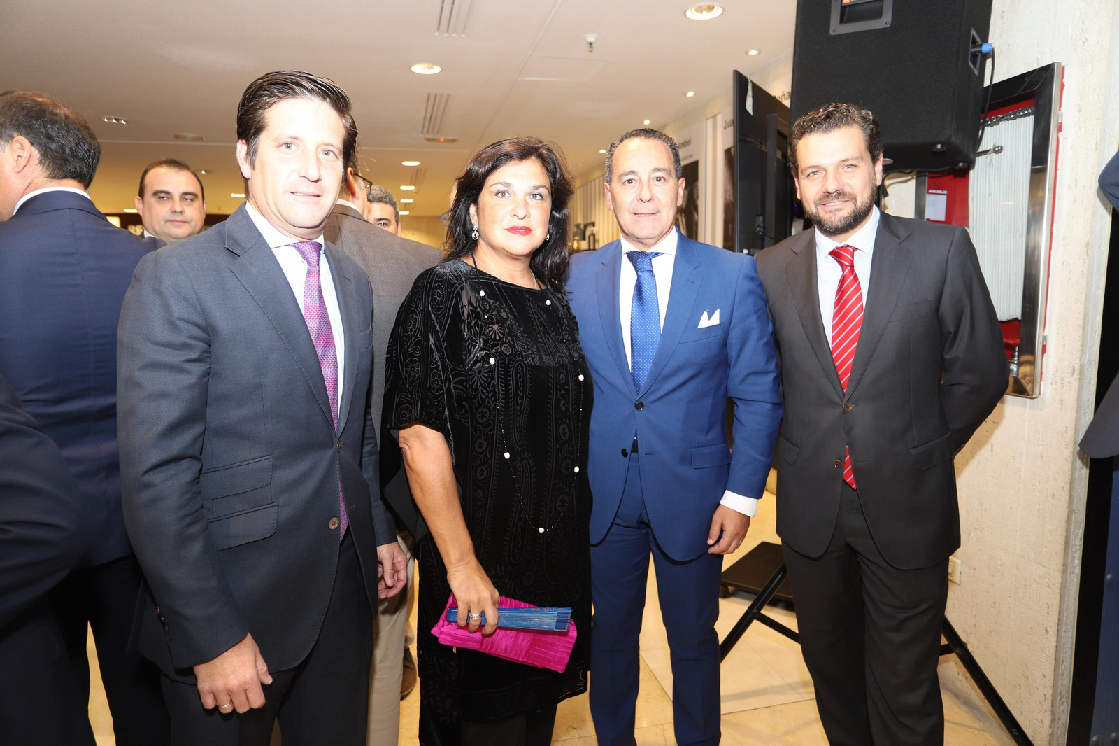 Imágenes  de la recepción en los premios taurinos El Cabezo