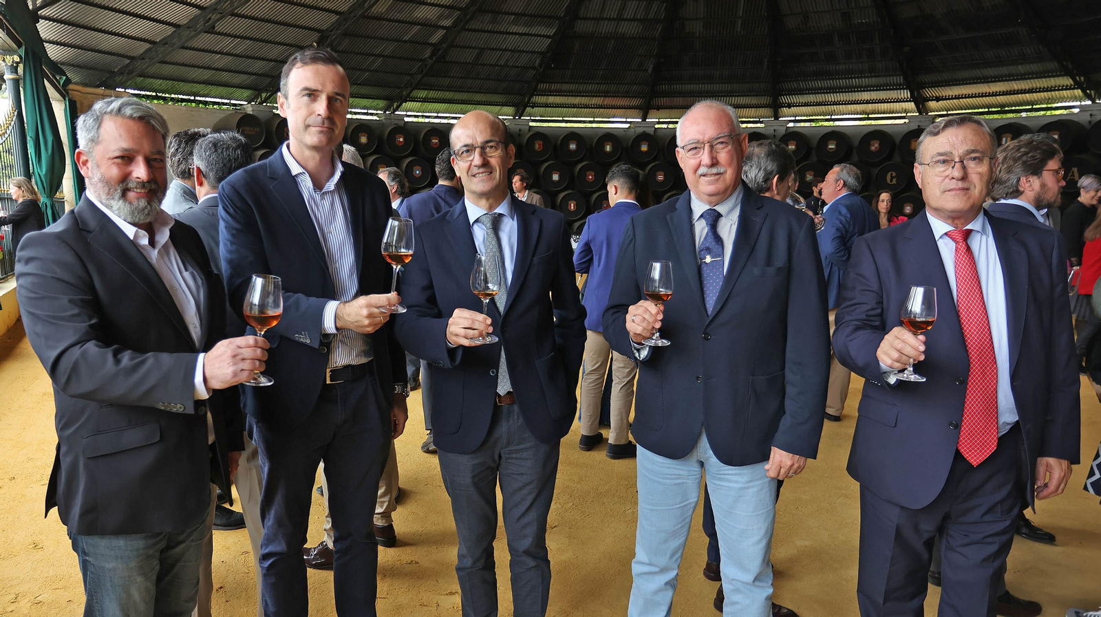 Imágenes de la presentación  'Veranea en la bodega' en González Byass