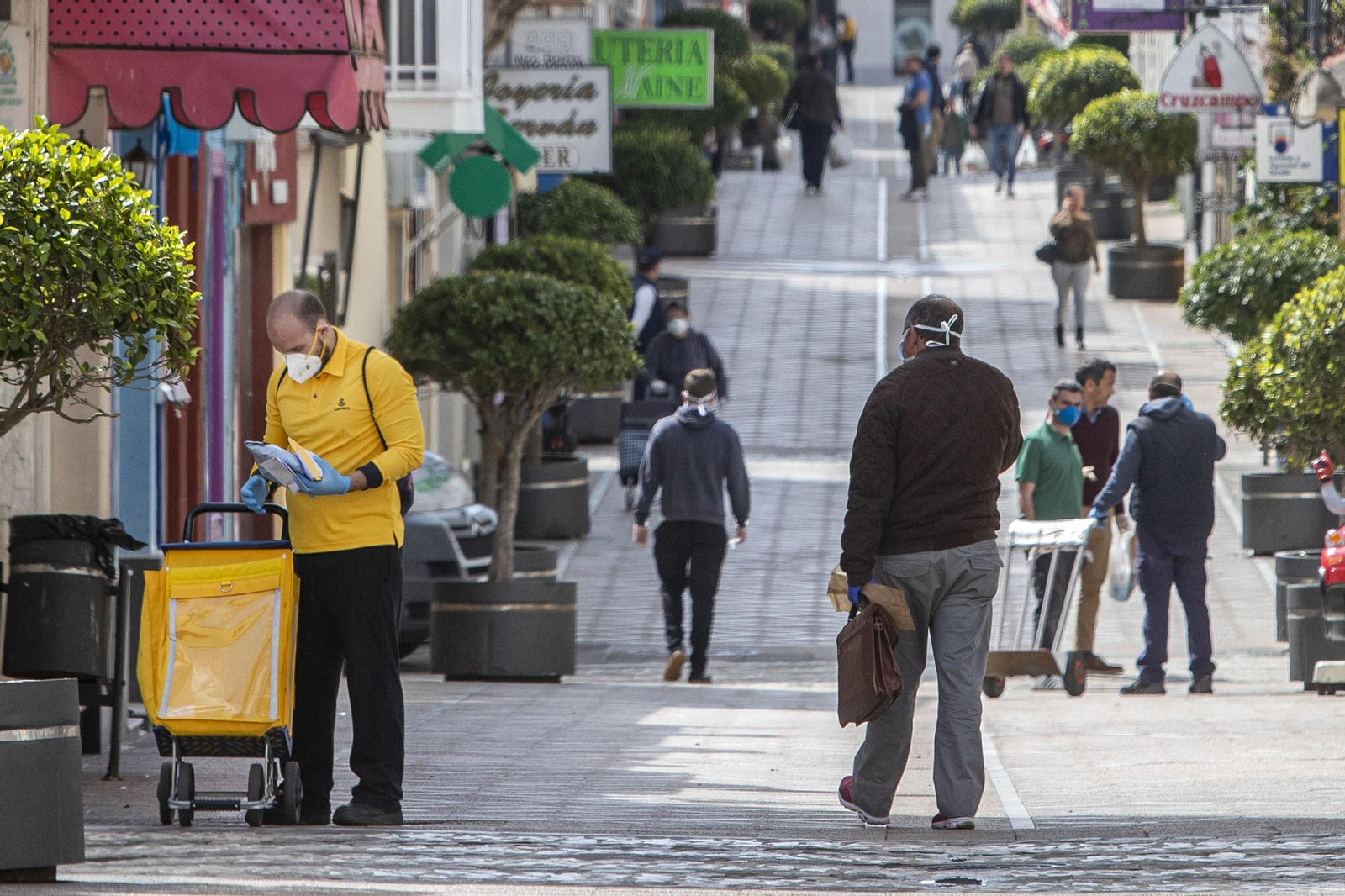 Las imágenes de San Fernando durante el estado de alarma