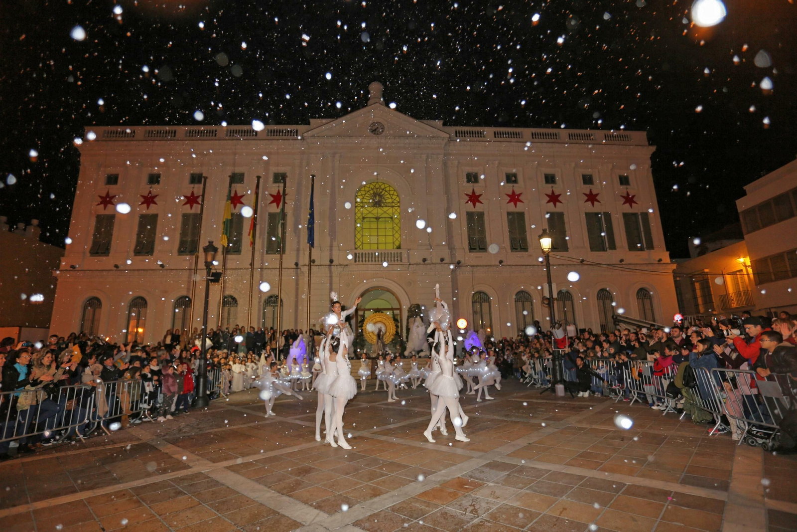 Encendido del alumbrado de Navidad en El Puerto