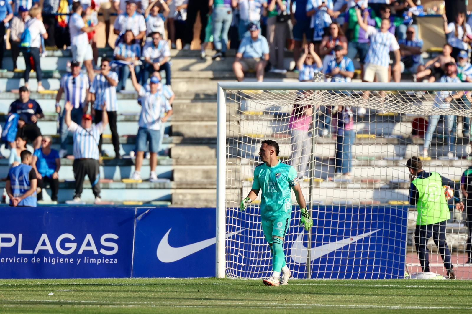 Alfonso Herrero, la secuencia del gol que salvó al Málaga CF en San Fernando