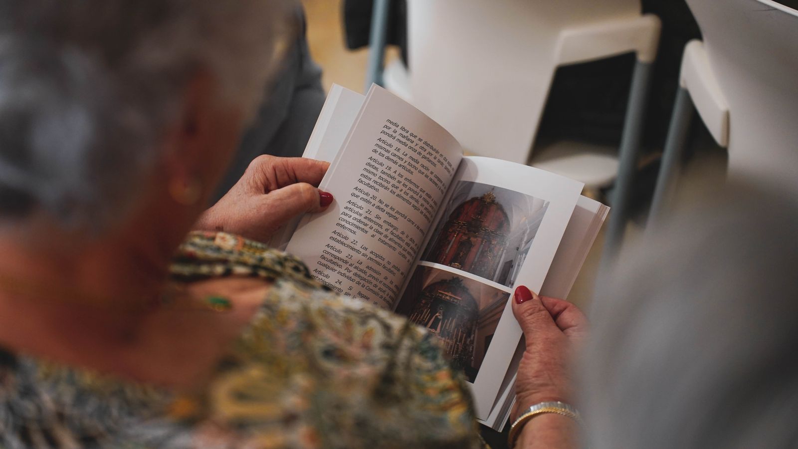 Fotos de la presentación del libro en el centro documental Jose Luis Cano, en Algeciras