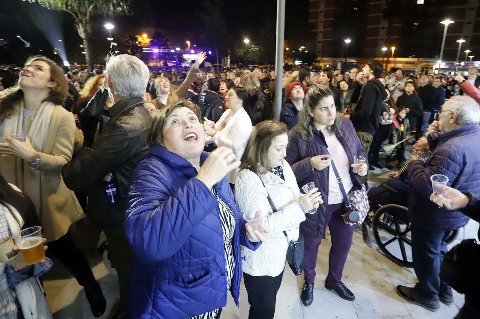 Imágenes de las campanadas de Isla Chica