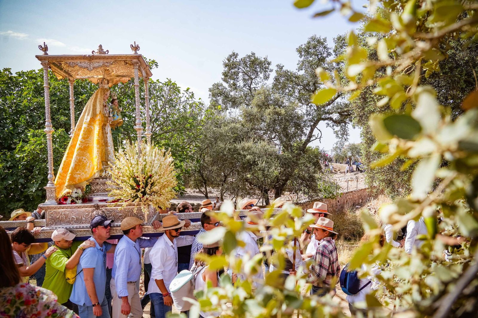 Las mejores imágenes del regreso de la Virgen de Luna a su santuario