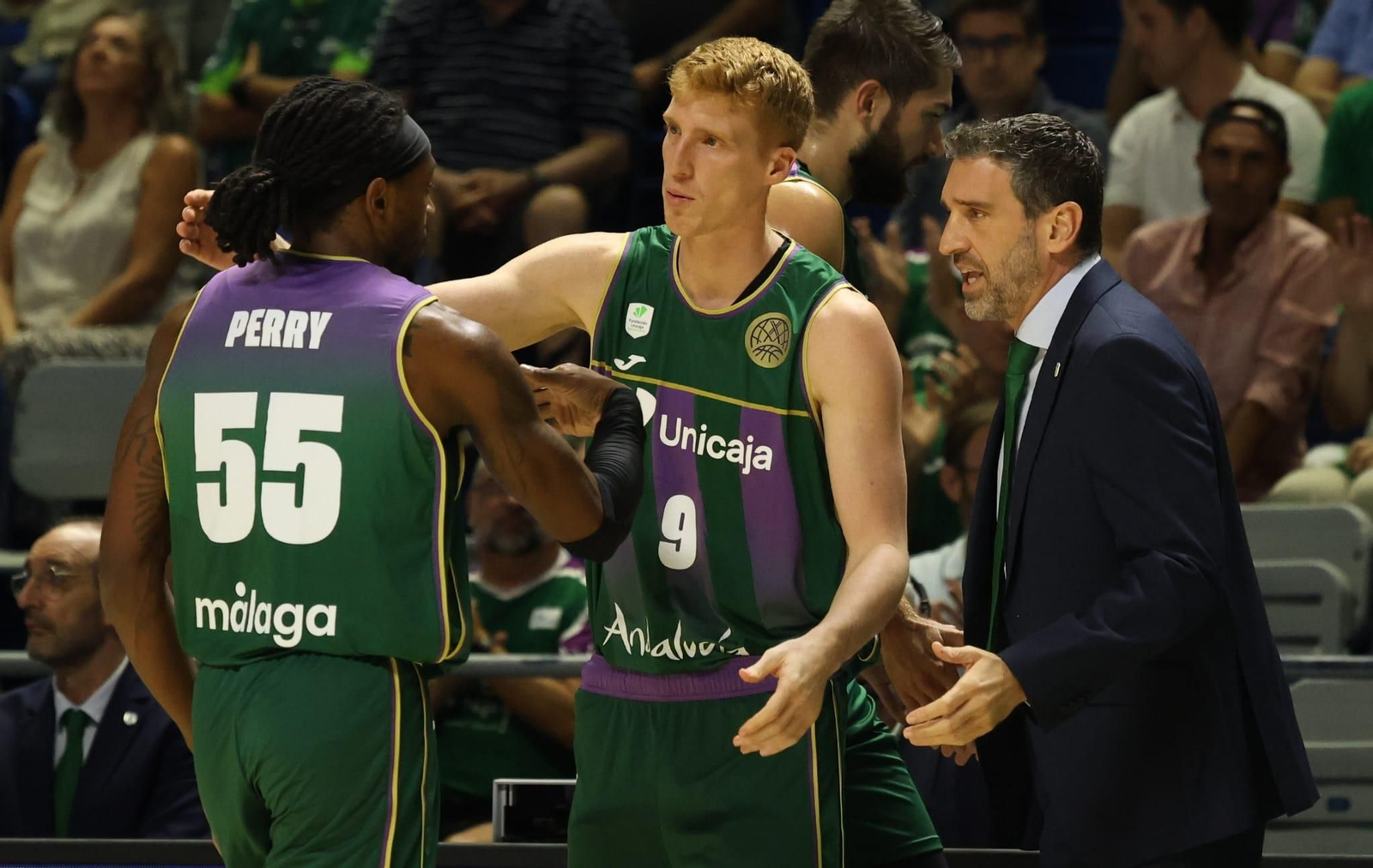 El Unicaja-Mersin, en fotos