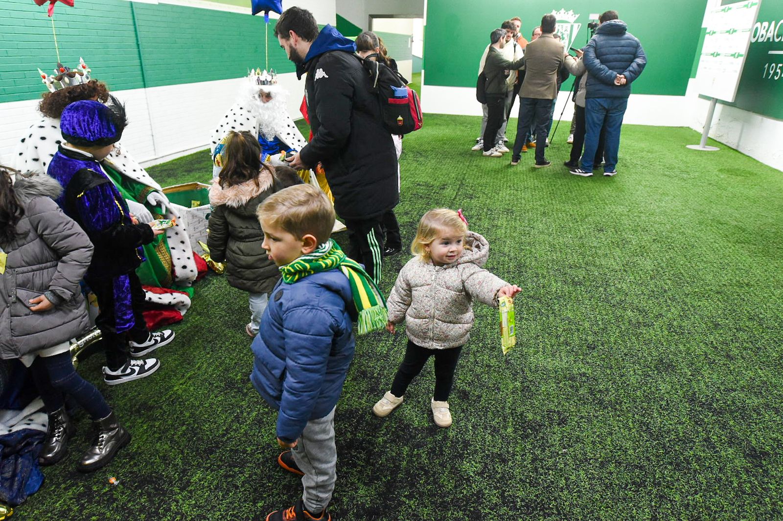 Las mejores fotos de la recepción del Córdoba CF a los Reyes Magos en El Arcángel