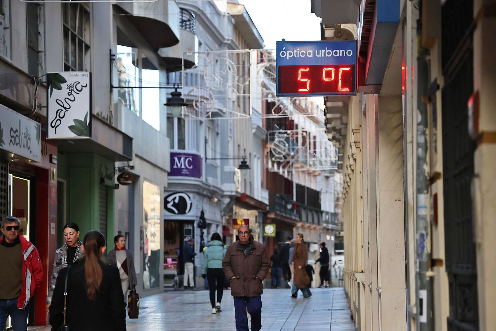 El Intenso Frío marca la mañana del lunes en Huelva