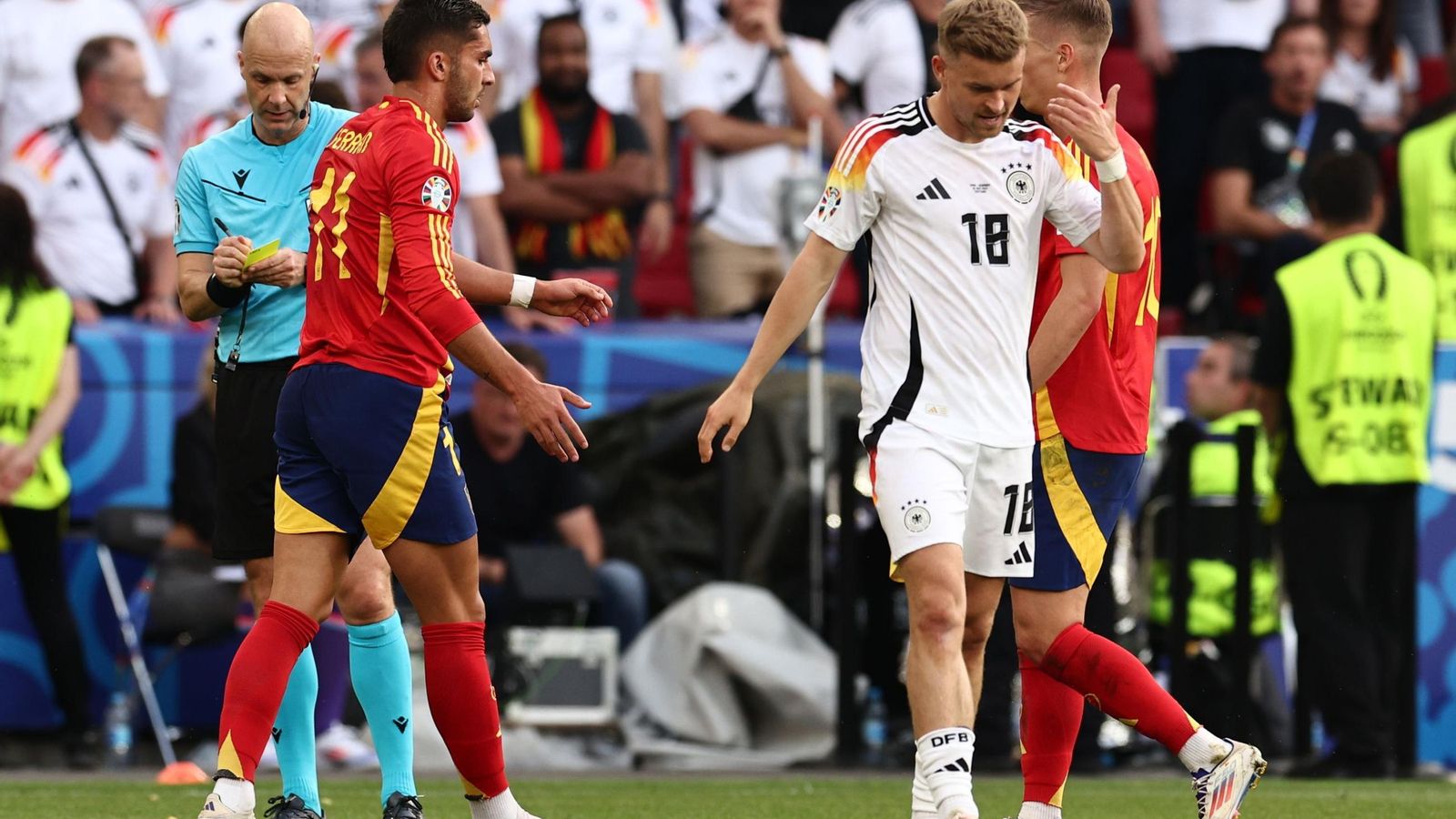 Las mejores fotos del España - Alemania