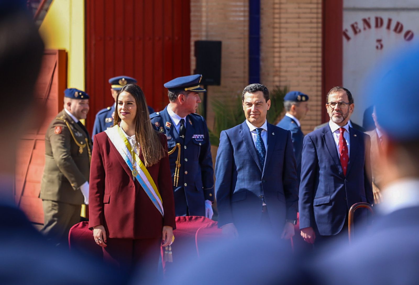 Fotografías del Acto Militar presidido por S.M. el Rey Felipe VI con motivo del centenario del Plus Ultra