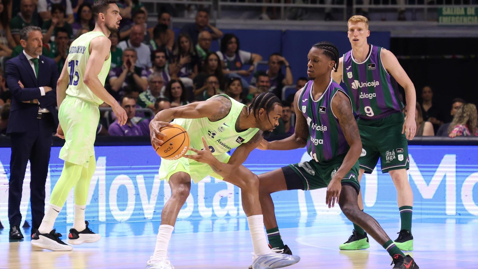 Las fotos del Unicaja-Barcelona, primer partido del play off de la Liga Endesa