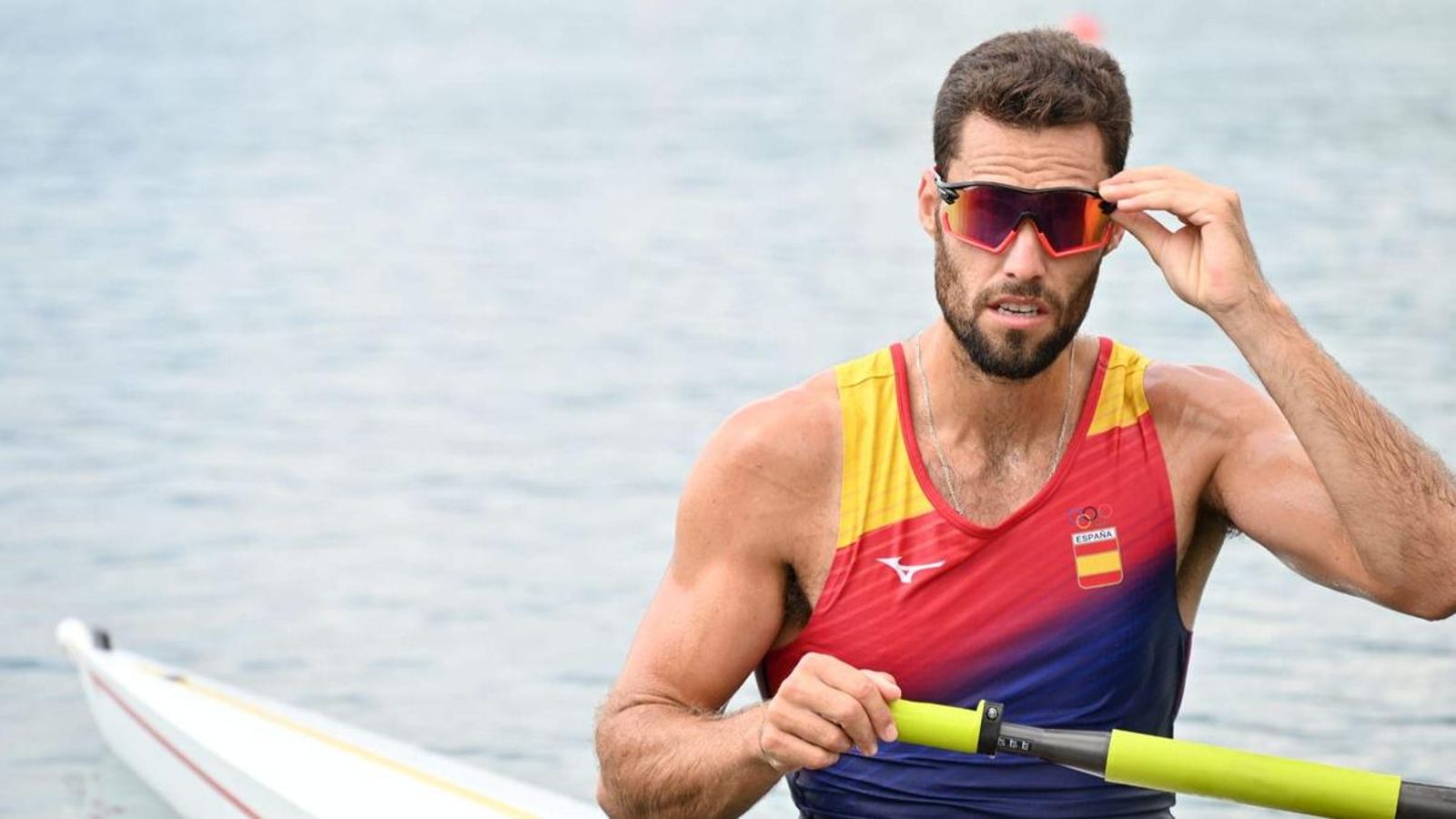 Jaime Canalejo, remero de la Selección Española de Remo