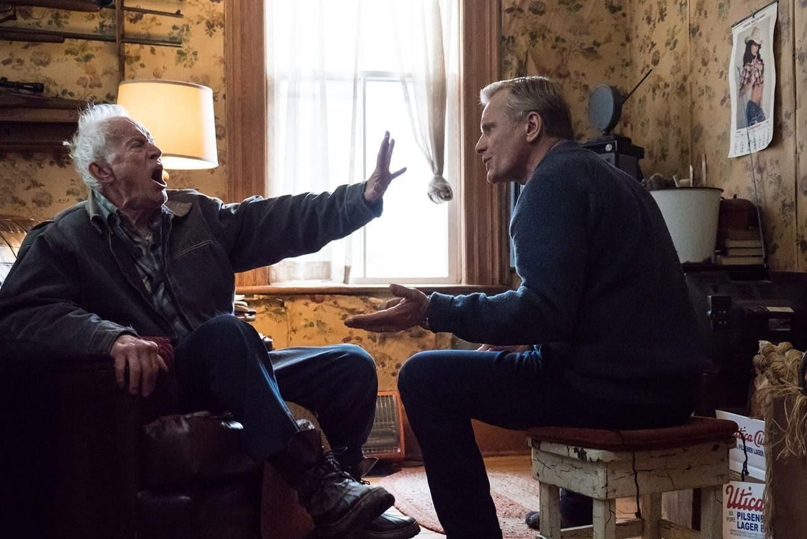 Lance Henriksen y Viggo Mortensen, en una escena de la película.