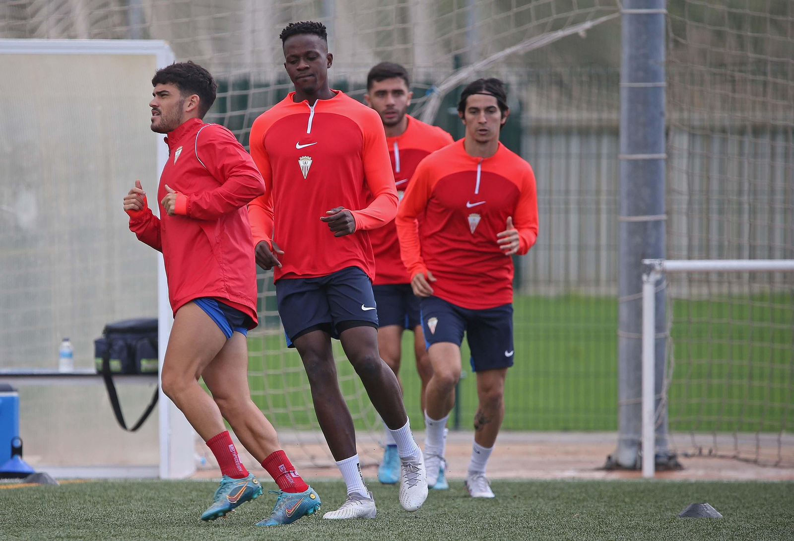 Fotos del entrenamiento del Algeciras CF en La Menacha
