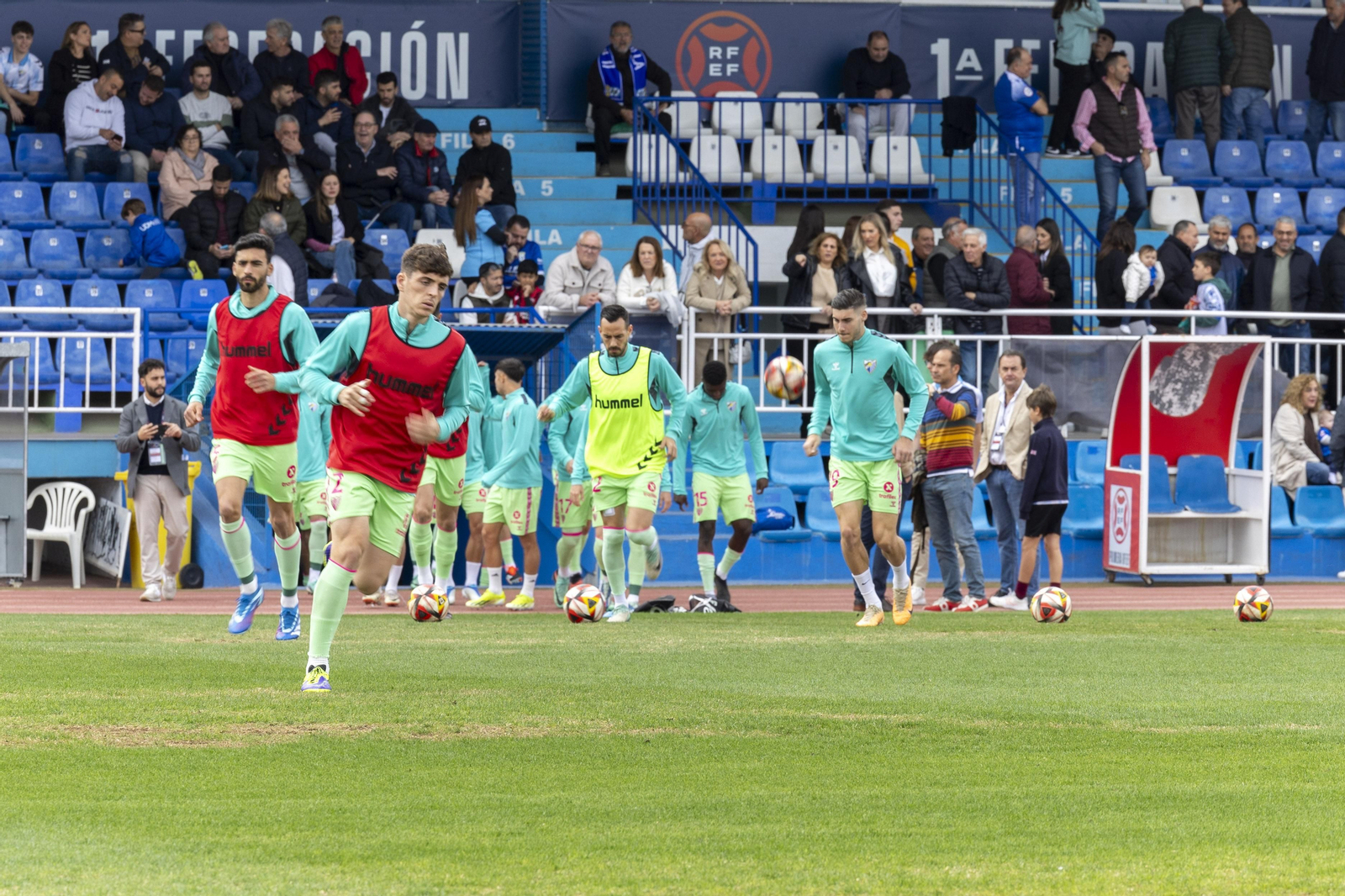 El Melilla - Málaga CF, en fotos