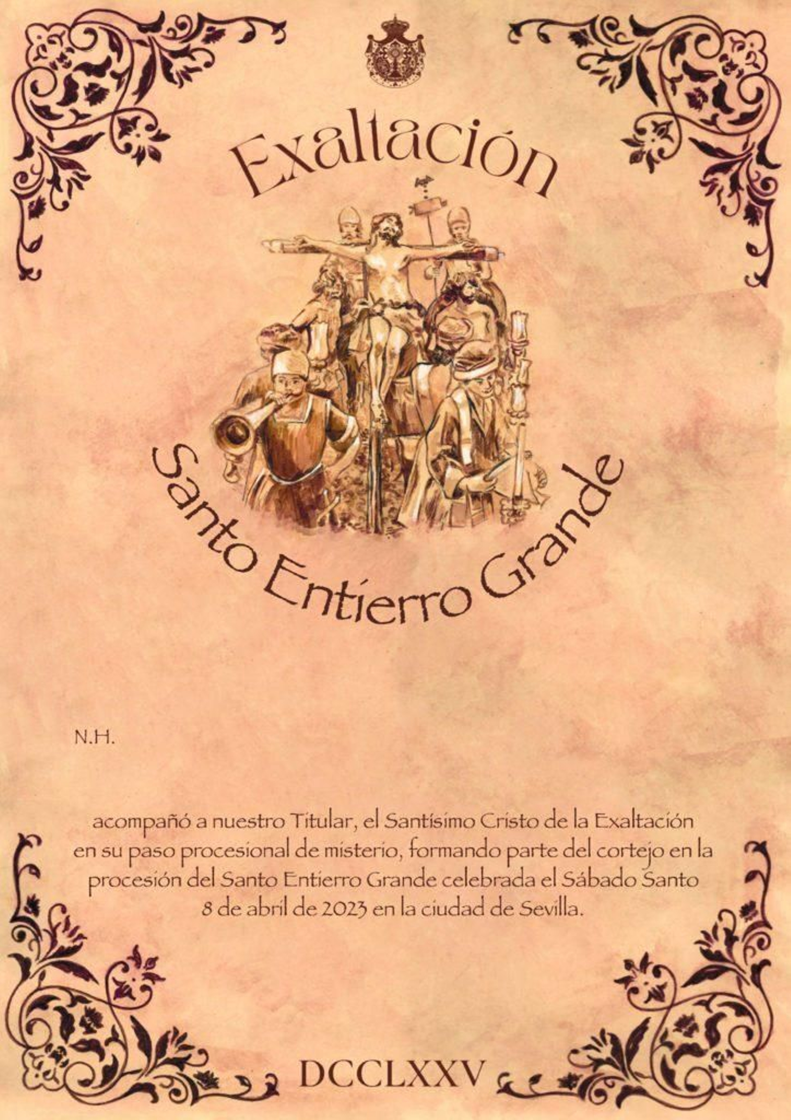 La papeleta de La Exaltación