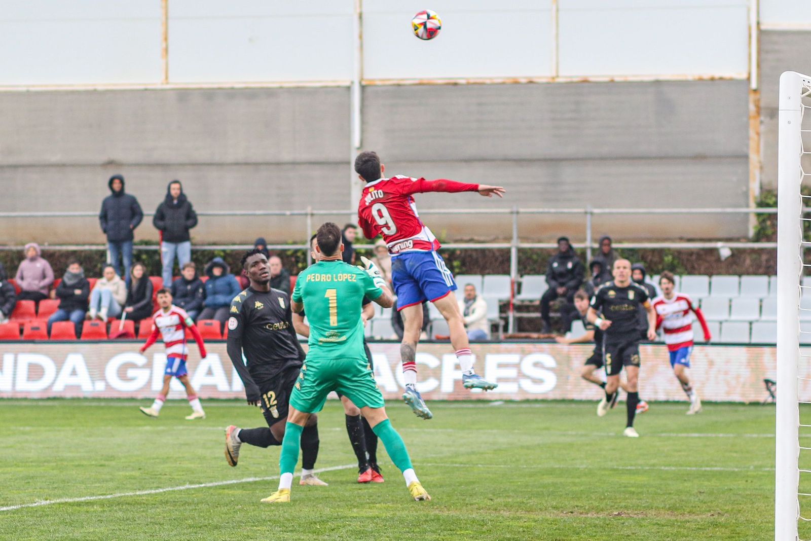 Las mejores imágenes del Recreativo Granada - Ceuta