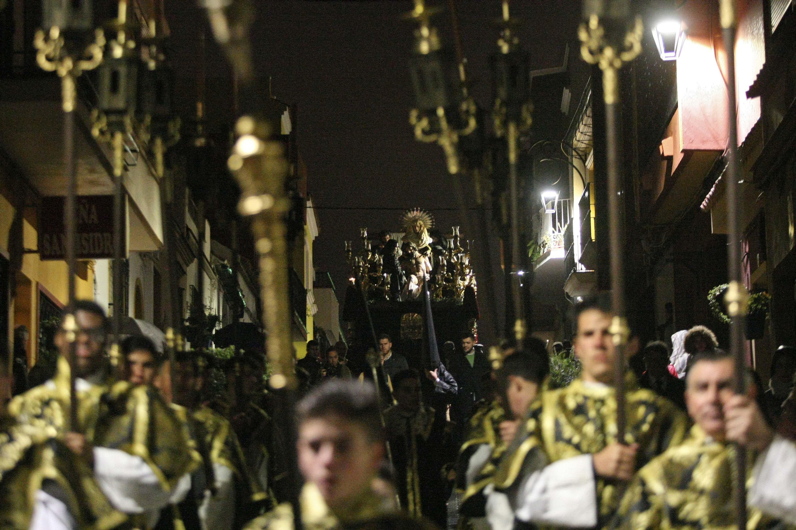 Las imágenes de la Sagrada Mortaja en Algeciras