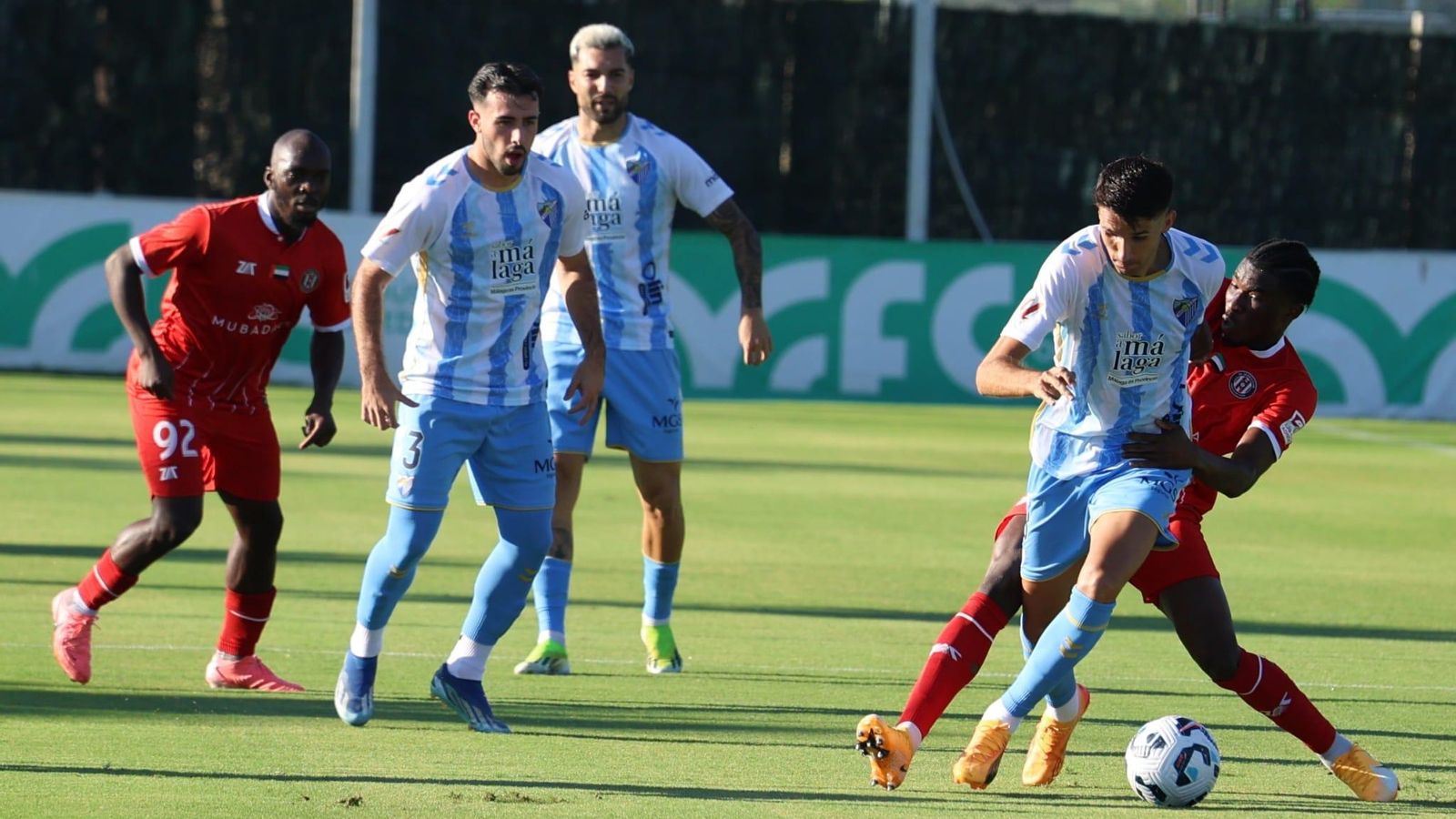 Las fotos del Málaga CF - Al Jazira, segundo amistoso de pretemporada
