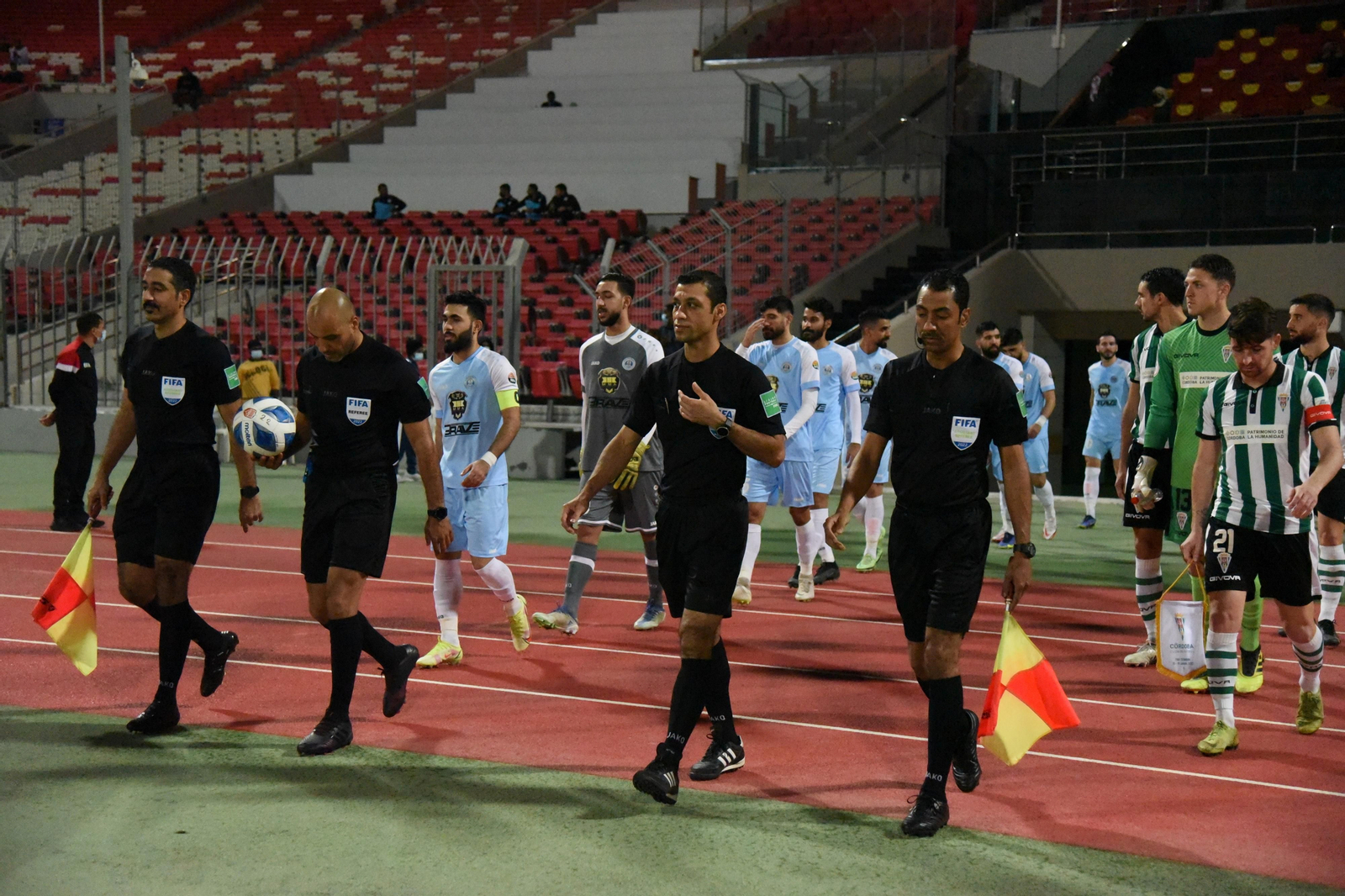 Las imágenes del amistoso entre el Al Riffa y el Córdoba CF en Bahréin