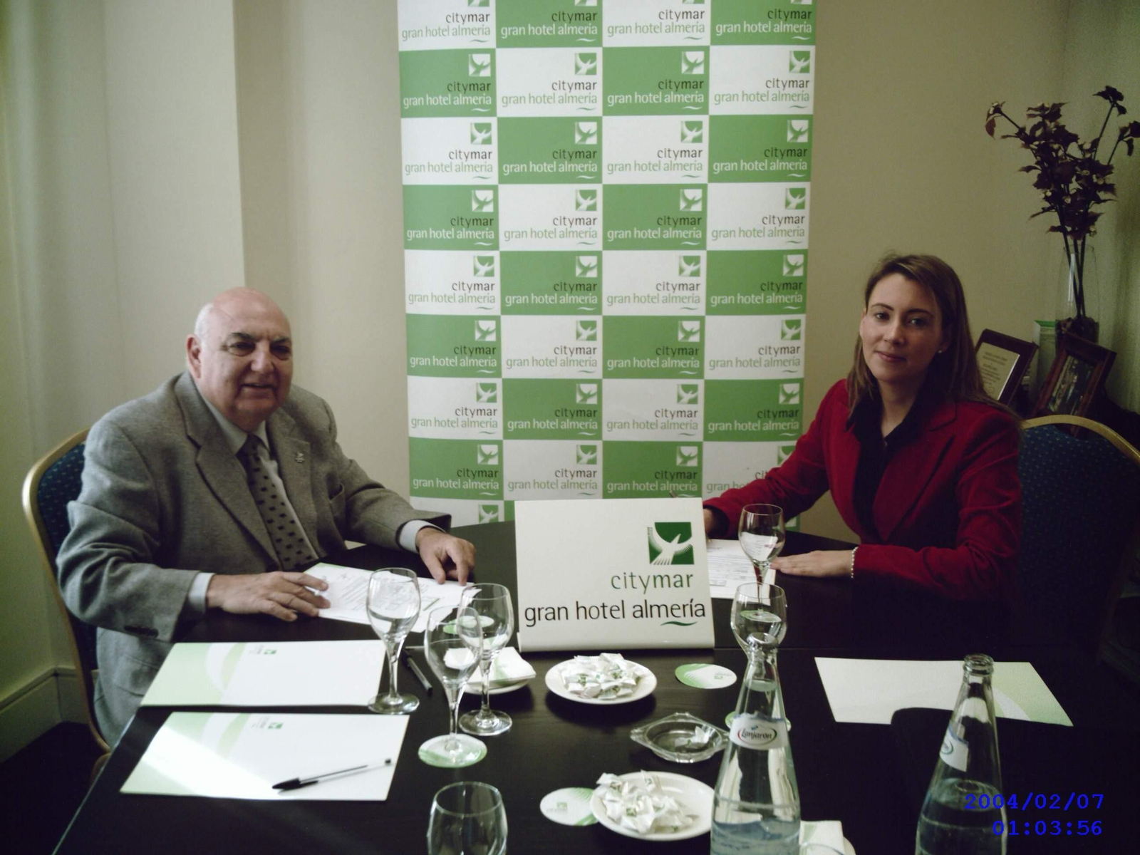 Miguel Rifá en las instalaciones del Gran Hotel Almería cuando estaba integrado en Citymar