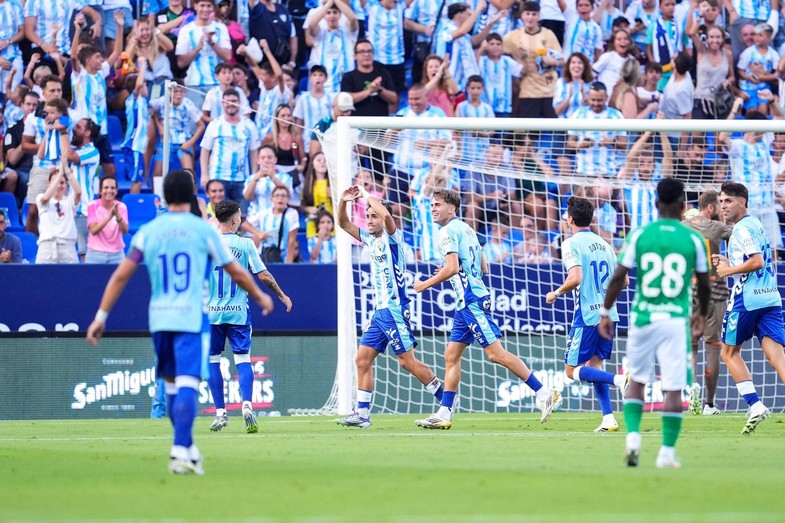 Las mejores fotos del Málaga-Betis